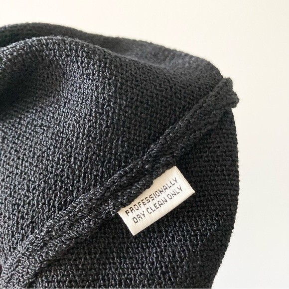 ST. JOHN black santana wool blend knit pants with pockets size 8‎ - Picture 6 of 6